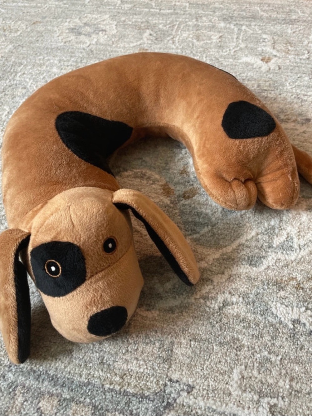 Kids Critter Piller Plush Dog Travel Neck Pillow